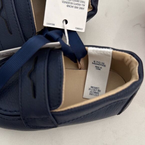 Janie & Jack Baby Penny Loafer in Merchant Marine Size 6/12 Months - Picture 7 of 7